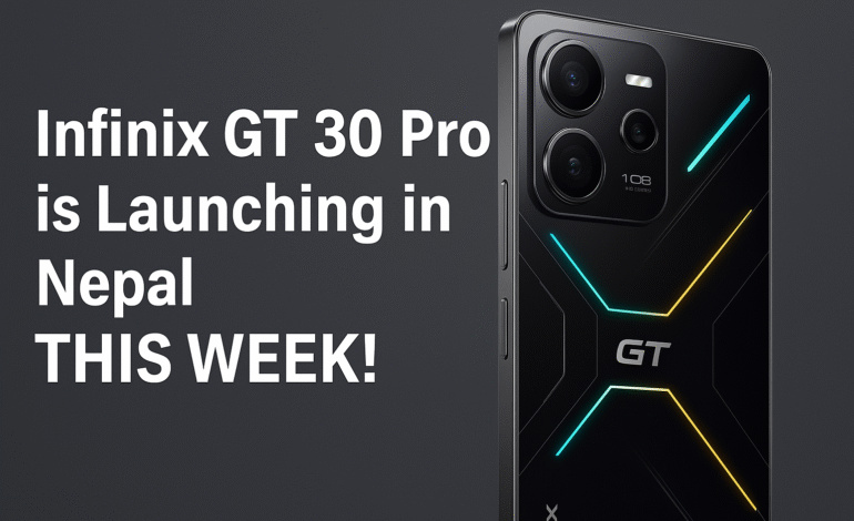 Infinix GT 30 Pro with Dimensity 8350 Ultimate is Launching in Nepal THIS WEEK!